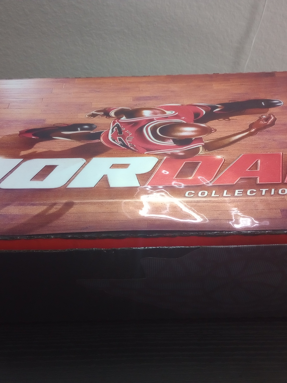 Jordan Collection Red and Black Custom Box